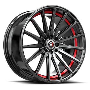Spec-1 Racing – SP-69 – Black – 17″x7.5″ 42mm – All weather Wheels – SP-6917753642GBRU
